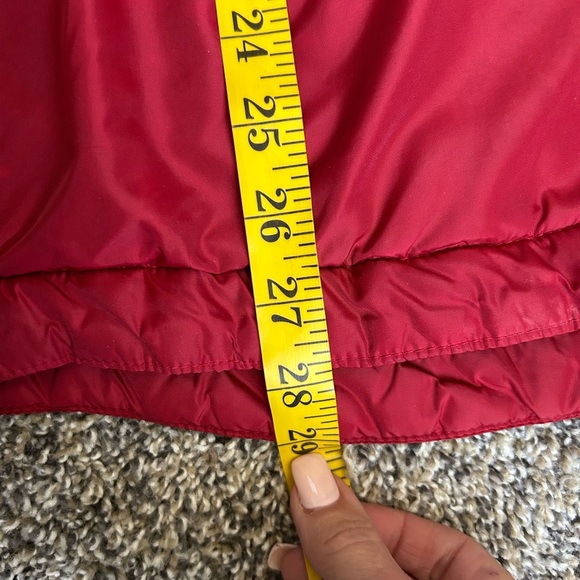 Y2K Vintage GAP men’s oversized red hooded pullover Jacket size small - Picture 7 of 15